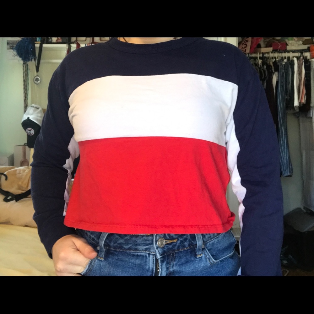 Red, White, and Blue Long Sleeve
